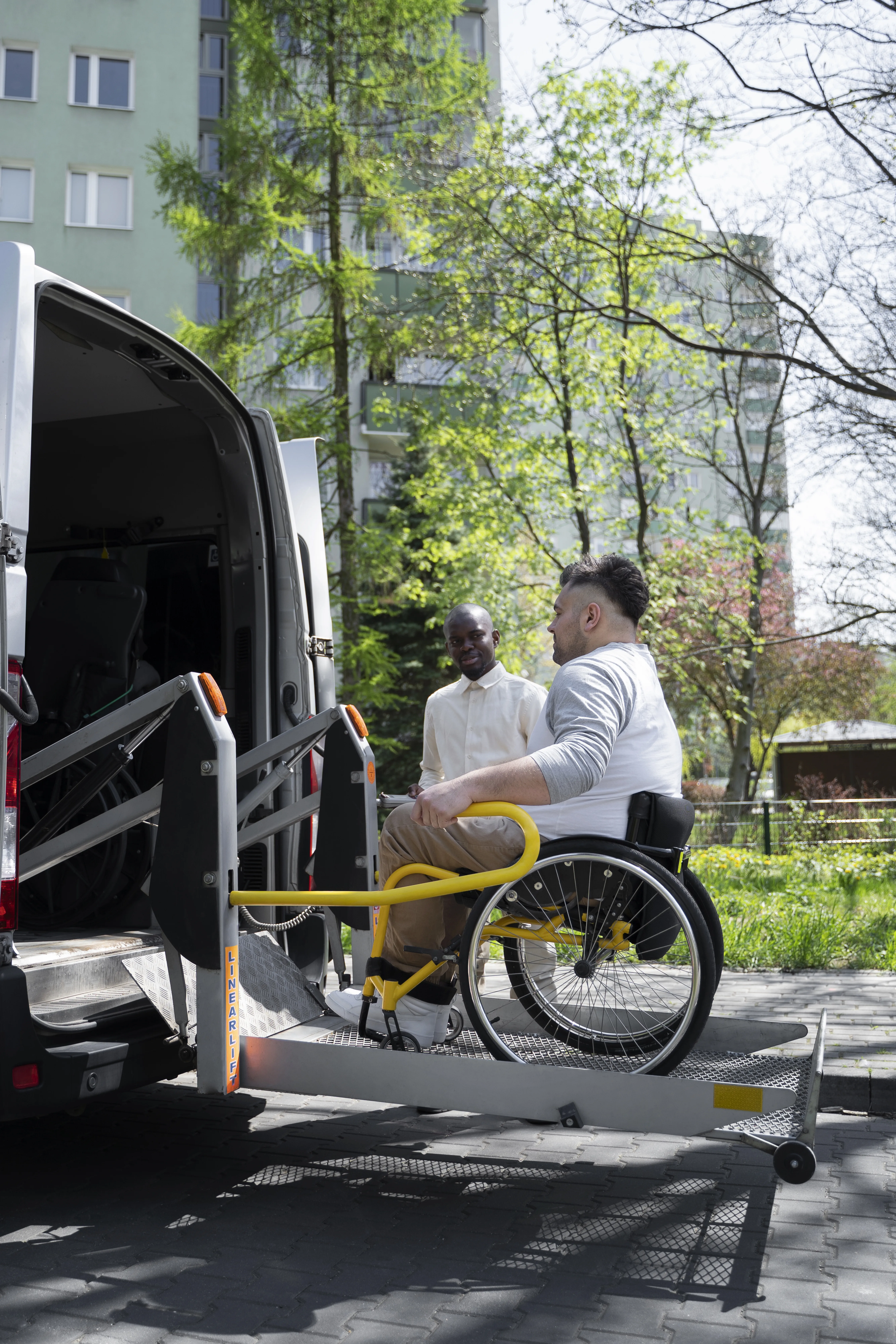 NDIS participant receiving transport support from Sahima