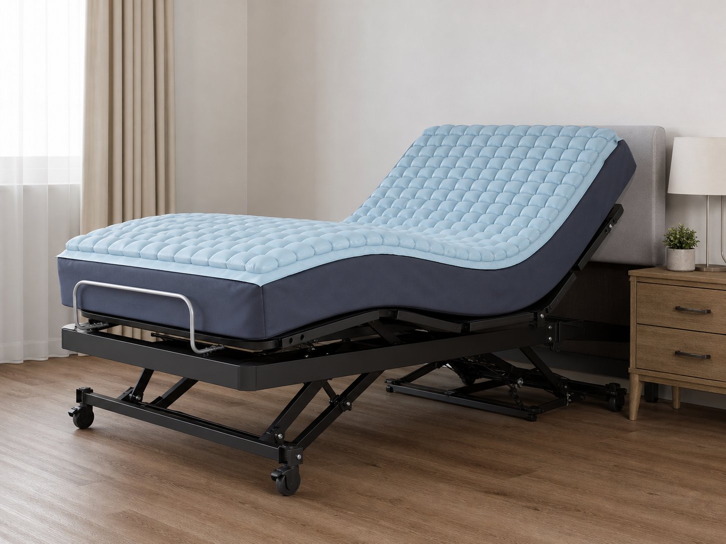 Adjustable bed and pressure-relieving mattress equipment assessed as NDIS assistive technology