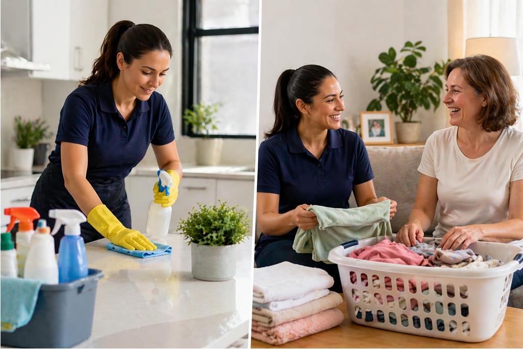 Difference between NDIS cleaning services and domestic assistance in Melbourne